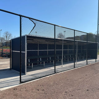 Nieuwe dugouts tillen sportaccommodatie Amsterdam Pirates naar hoger niveau