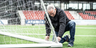 Netbevestiging voetbaldoel