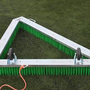 Driehoekbezem 1,5mtr extra hard