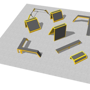 SKOR Parkour Diagonaal M