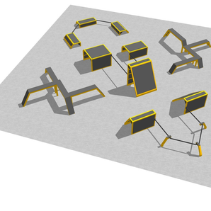 SKOR Parkour Diagonaal L