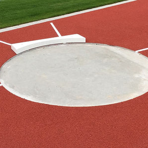 Kogelstootbalk | Wit kunststof | IAAF gecertificeerd