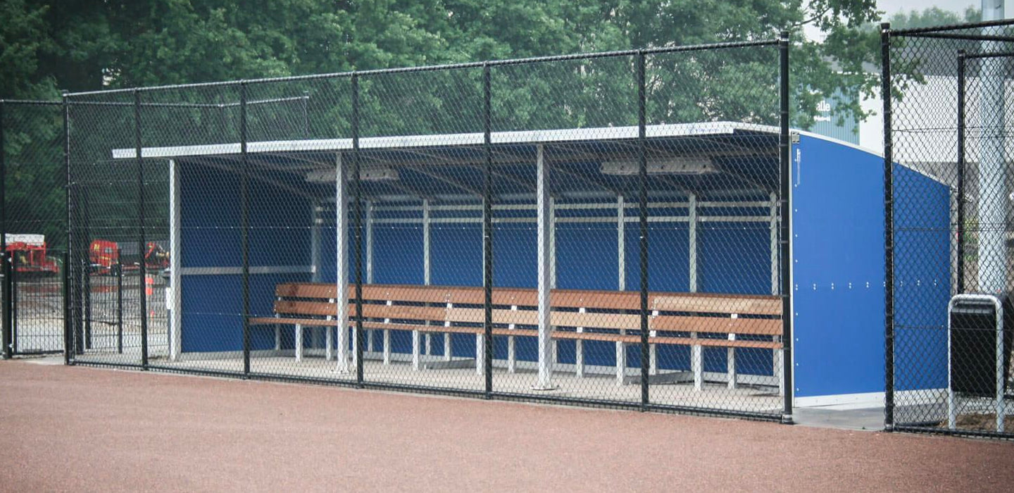 De ideale honk- en softbal dugout