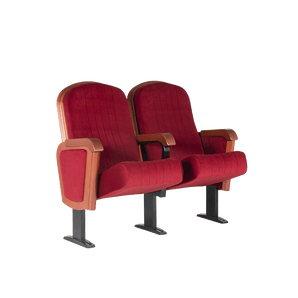 Goya-stoel voorzijde met klassieke houten afwerking en elegant design