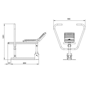 Hydraulic Rower