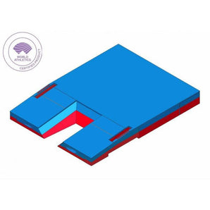 Landingsmat polsstokhoogspringen | 8,00X6,00M