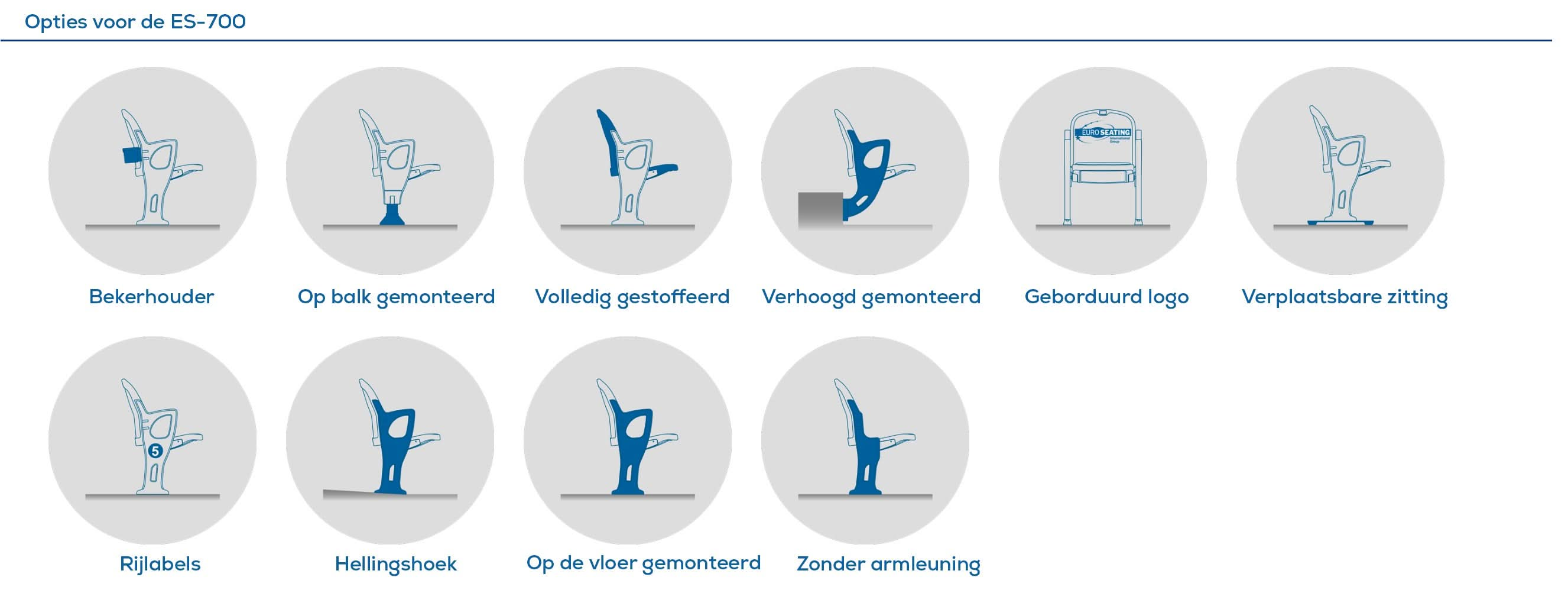 Stadionstoel ES 700 TT