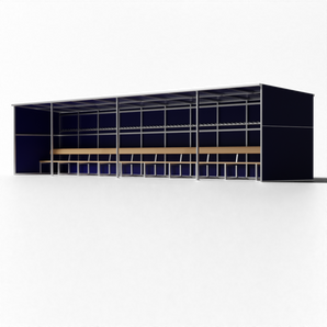 Dugout - Phillies - 12mtr