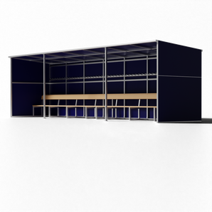 Dugout - Phillies - 8mtr