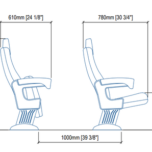 Roma Comfort H V01 stoel