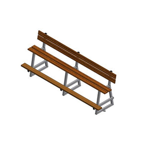 Verhoogde tribunebank