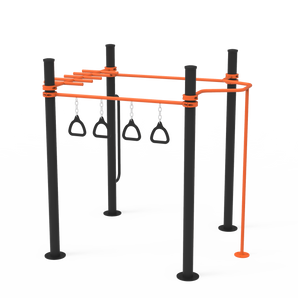 Outdoor calisthenics station