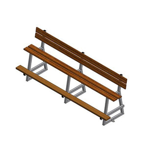 Verhoogde tribunebank