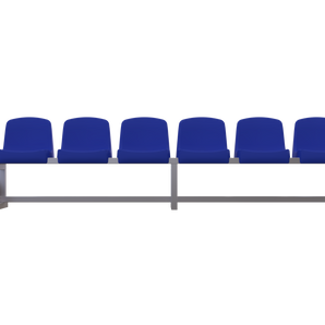 Mobile field bench | With bucket seats