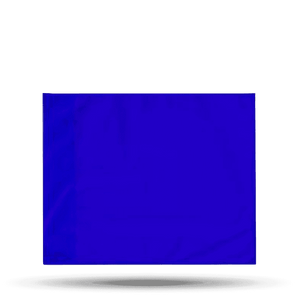 Hoekvlag blauw