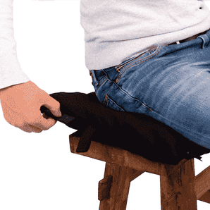 Verwarmd zitkussen