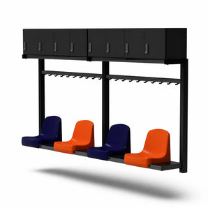 Kleedkamerinrichting C3 | Kuipstoelen